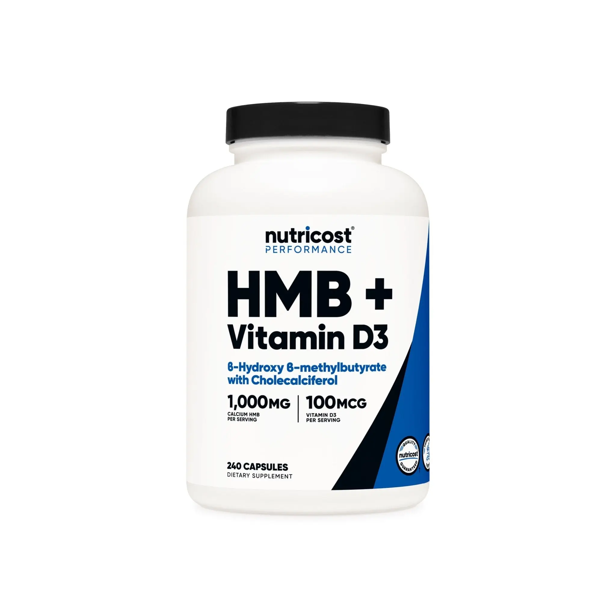 Nutricost HMB With Vitamin D3 Capsules Nutricost HMB With Vitamin D3 Capsules