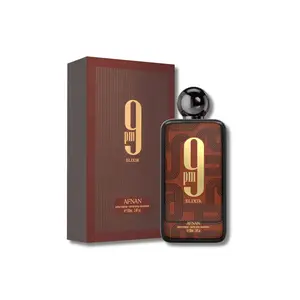 Afnan 9PM Elixir Extrait de Parfum 3.4FL.OZ for Unisex - Bold Warm Spicy Fragrance with Rich Notes of Cardamom & Vanilla