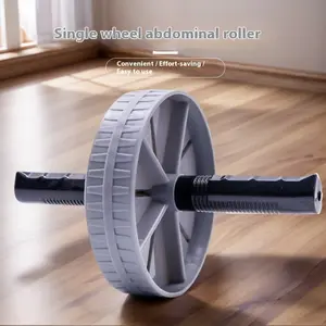 1PC Ab Roller Wheel Single Wheel Core Trainer Home Gym Abs Exercise Equipment for Body Shaping Weight Loss Workout Ideal for Men Women Fitness Enthusiasts