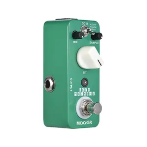 MOOER LOFI MACHINE Guitar Effect Pedal, Wide Range Sampling Rate/Depth Reducing, with 3 Modes MIX / Sample / BIT, True Bypass