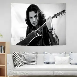 Blues Rock J-John M-Mayer Tapestry Artistic Textile Decor Easy-Hang microfiber wall hanging creates perfect backdrops for photos or events. Ideal for living rooms, bedrooms & outdoor decor Enhances Ambiance Changeable Decor