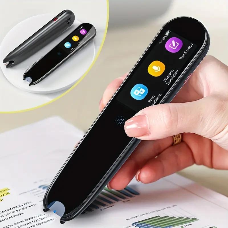 2026 Scanning Translation Pen 112 Languages Offline Online Translator Device with Text-to-Speech Instant Scan-to-Translate Dictionary Pen for Language Learning Travel Business Meetings & Dyslexia Support