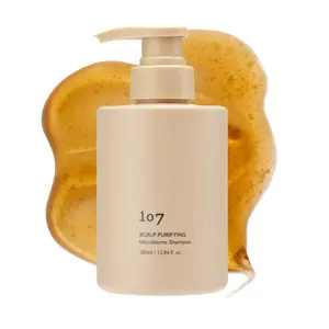 107 Clarifying Shampoo - Purifying Shampoo for Build Up, Dirt, Oil, Itchy, Dry Scalp – Fermented Vinegar & Ginseng for Refreshed & Revitalized Scalp - Paraben, Phthalate and Sulfate Free (12.84oz)