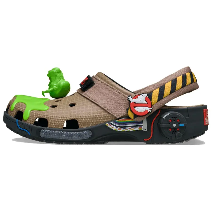 Crocs Classic Clog - Ghostbusters Ectomobile Shoe for Kids & Women, Fun and Comfortable for Themed Events