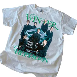 GOT7 Comeback Tshirt, WINTER HEPTAGON, GOT7 PYTHON Shirt, GOT7 2025 CONCERT [NESTFEST] OFFICIAL, JAYB, MARK, JACKSON, JINYOUNG, YOUNGJAE, BAMBAM, YUGYEOM, GOT7 Fan Merch Tshirt