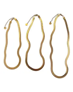 Mia Herringbone Necklace || Choose Length