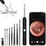 Ear Care Tool Kit - 1080P HD Camera Ear Cleaner with 6 LED Lights, WiFi-Enabled, IP67 Waterproof, Android/iOS Compatible, Silicone Cleaning Attachments, 5 Spoons, Guided View Helps You See Clearly