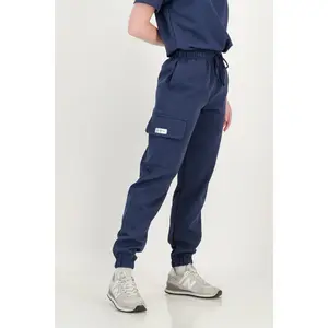 Women's Marine Blue Scrub Pants