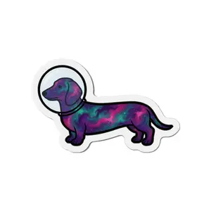 Cosmic Dachshund Magnet | Tritan