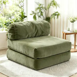 Apartment Must-Have: Foldable Sofa Bed. Memory Foam Mattress & Easy Setup