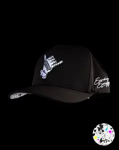 Hang Loose Snapback Hat - Splatter