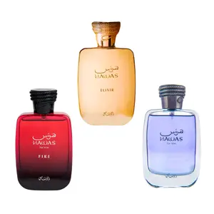 Rasasi Hawas Elixir, Hawas Fire & Hawas for Him – The Ultimate 3-Piece Fragrance Set for Men (3 x 3.4 Oz) Rasasi Hawas Elixir, Hawas Fire & Hawas for Him – The Ultimate 3-Piece Fragrance Set for Men (3 x 3.4 Oz)