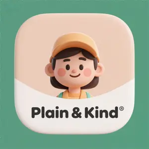 Plain & Kind shop logo
