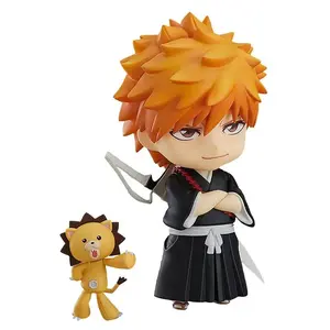 2026 new BLEACH Q Ver. #991 Kurosaki Ichigo Action Figure Replaceable Face PVC Dolls Model