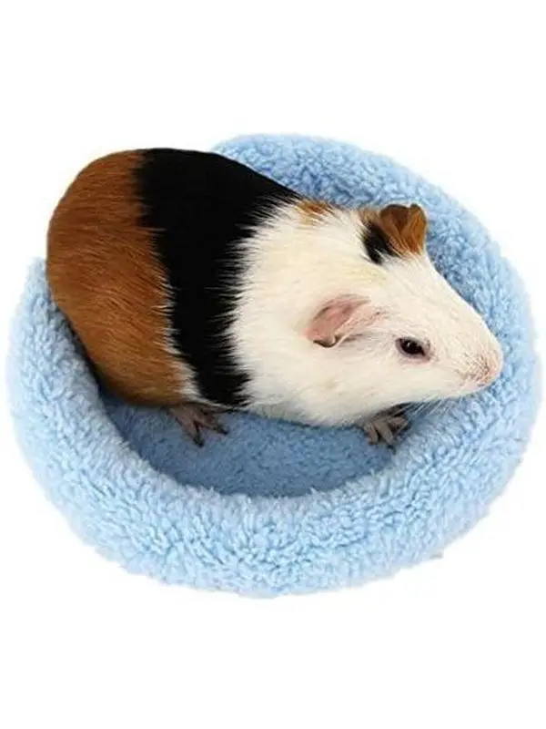 Hamster Bed Soft Warm Cushion for Small Animal - Comfortable Sleep Mat Pad for Guinea Pigs/Hedgehog/Squirrel/Mice/Rats/Chinchilla Nest House