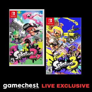 Splatoon 2 & Splatoon 3 Switch Game Bundle - Nintendo Switch (Region Free)