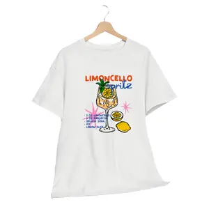 Summer Vibes Limoncello Spritz Drink Tee – Casual Graphic T-Shirt