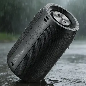 ZEALOT Hi-Fi Speaker, 10W Power & IPX5 Waterproof, Portable with Strong Bass, TF/USB/AUX Supported, Long Battery, Ideal Bluetooth-compatible Speaker for Camping Travel Gifts.