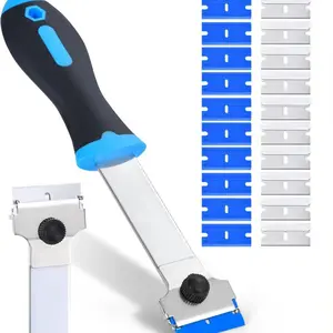 Amazon's best-selling car glass cleaning tool: multifunctional cleaning scraper, extended blade, adhesive remover