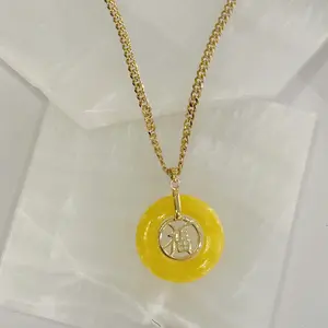 GOOD FORTUNE CITRINE necklace