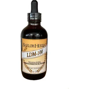 Barlow Herbal LDM-100 lomatium dissectum tincture 4 fluid oz LDM100