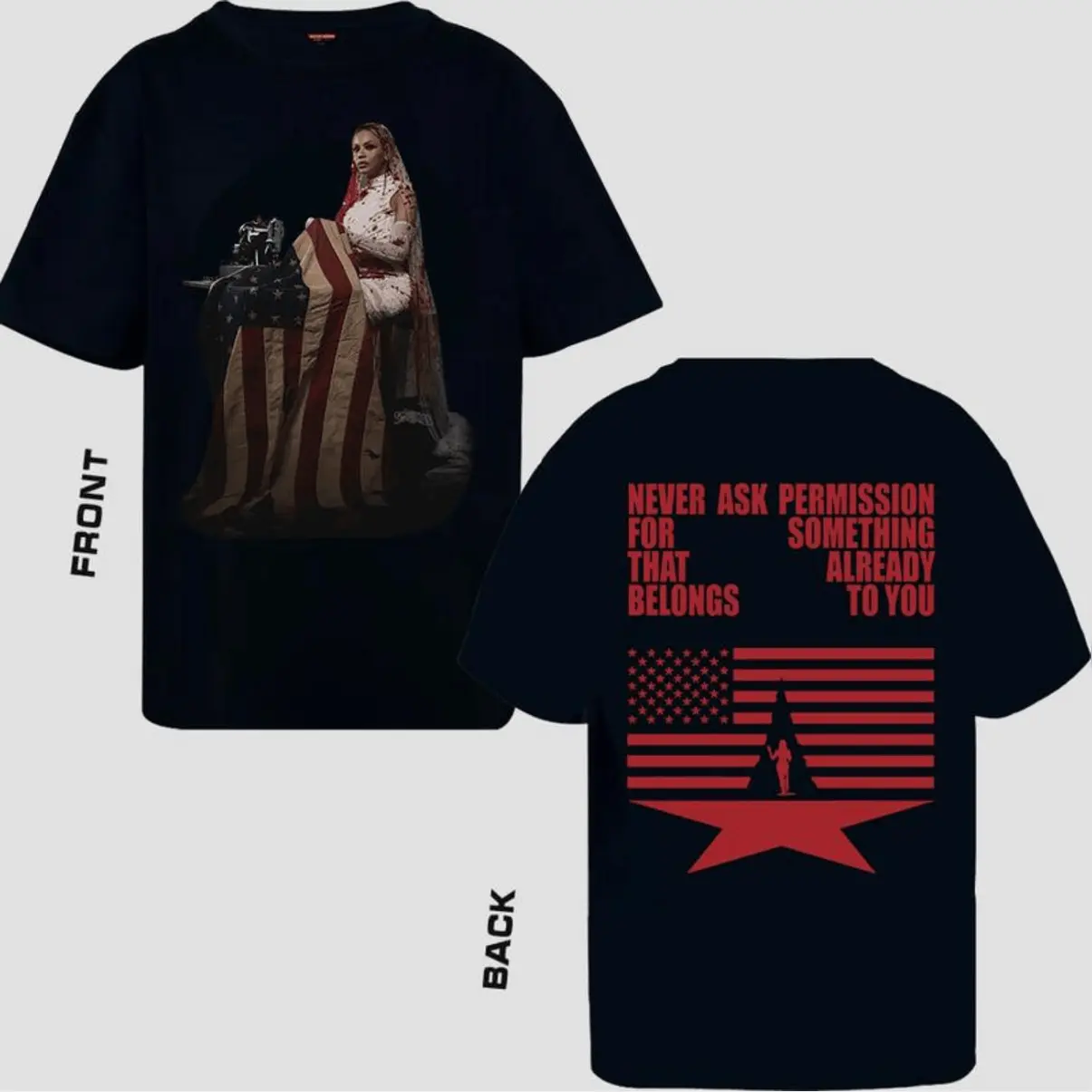 Women's 'Reclaim What Is Yours' Graphic Print T-Shirt, Casual Cowboy Tour Cotton Tee, Soft Touch Short-Sleeve Fashion Top, Shortsleeve, Tshirt, Cowboy Cct Tour Art, Office‑Casual Ready