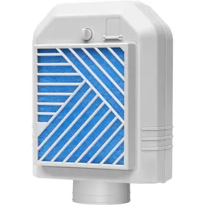 Indoor Dryer Vent Kit, Indoor Dryer Vent Box with Dryer x4, Patented Safety Reminder to Eiminate Lint, Indoor Dryer Vent Kit for Dryer Save Energy