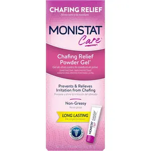Monistat Chafing Relief Powder Gel, Anti-Chafe Protection, Fragrance Free Chafing Gel, 1.5 Oz, 1 Pack