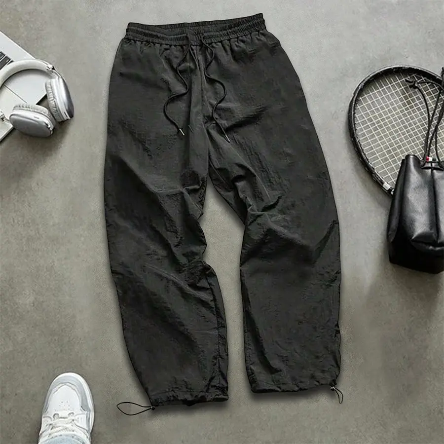 Men’s Summer Straight-Leg Athletic Pants – Loose Fit, Casual and Versatile for Sports and Fitness