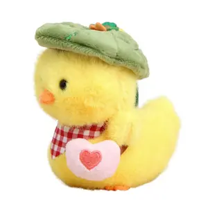 Lotus Leaf Duck Doll Doll Duckling Plush Toy Pet Doll Toy
