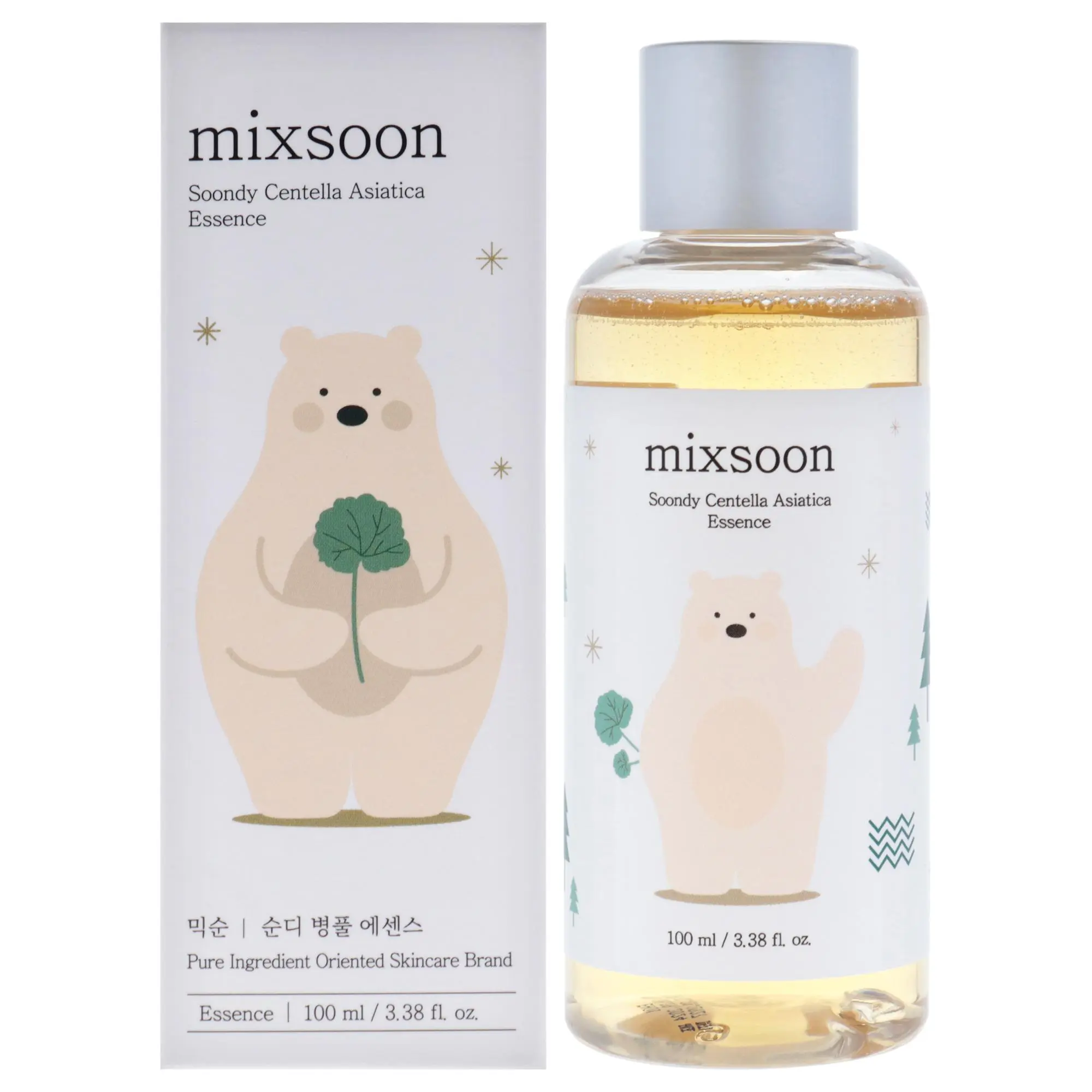 Soondy Centella Asiatica Essence by Mixsoon for Unisex - 3.38 oz Toner
