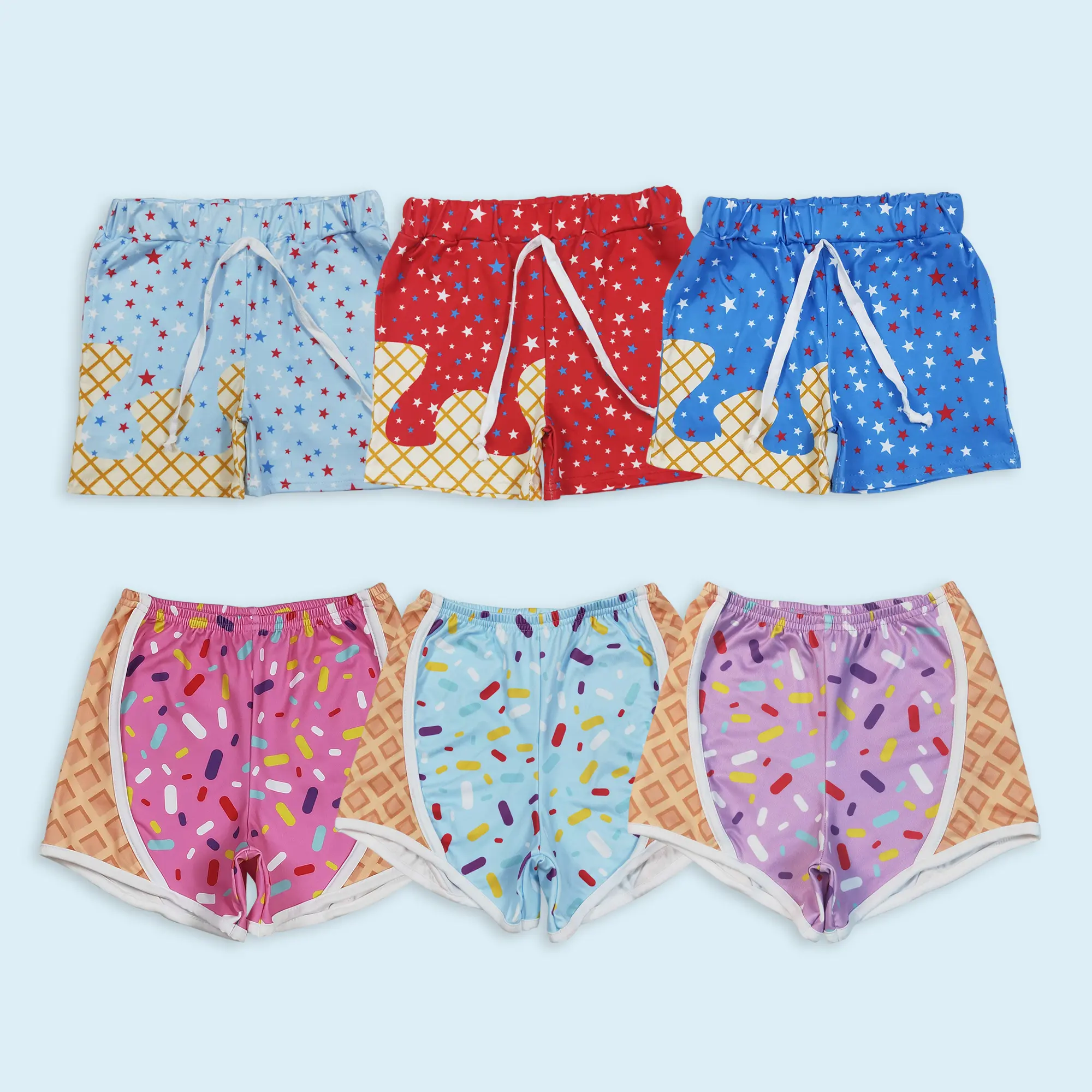Toddle kids girls summer shorts Toddle kids girls summer shorts