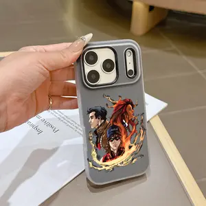 Comic Titans Team DC Phone Case Suitable for iPhone 17 16e 16 15 14 13 12 11 Pro Max Air XR XS X 7 8 Plus Soft TPU Matte Double-layer Back Cover