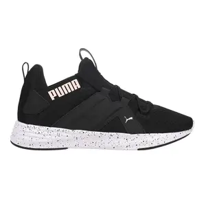 PUMA Womens Contempt Demi Logo Running Sneakers Shoes - Black