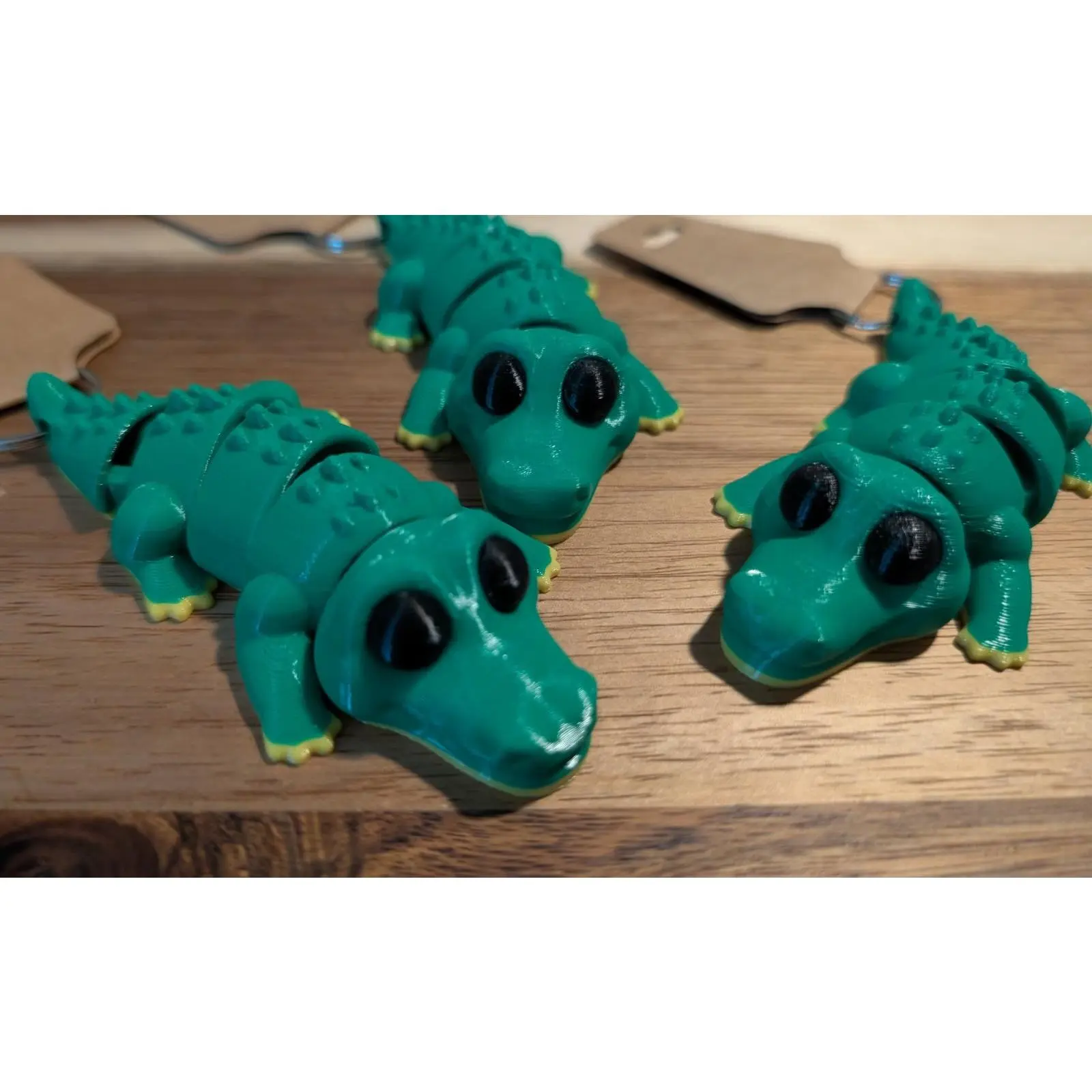 The Articulated Flexi Alligator Keychain 🐊
