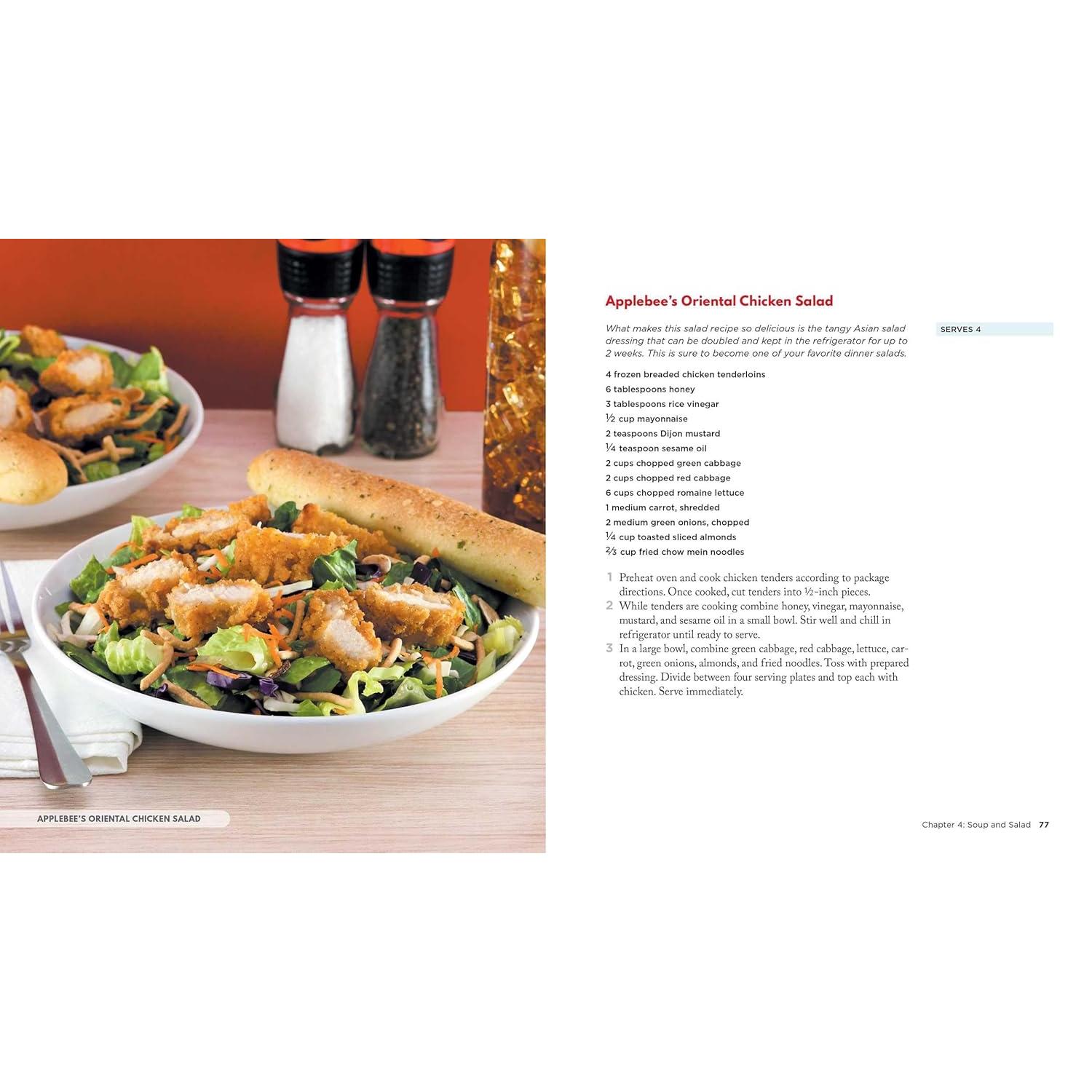 The Everything Restaurant Copycat Recipes Cookbook: 200 Easy Recipes to Re-Create Your Favorite Restaurant Dishes at Home (Everything® Series)