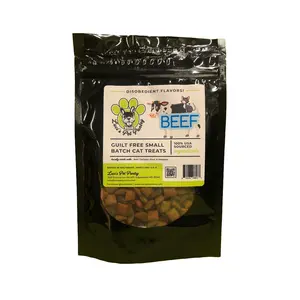 Shrimp - All Natural "BeefCat Nip" Cat & Kitten Disobedient Treats - 2 oz. Pouch (Copy)