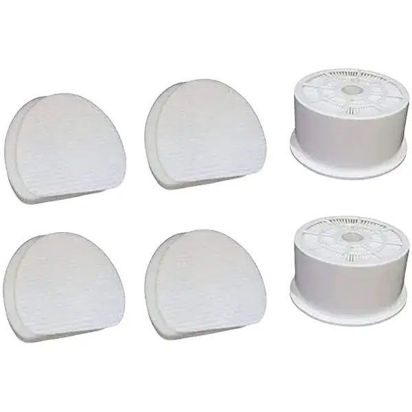 Shark Rotator Professional with XL Reach NV400 NV401 NV402 2 HEPA Exhaust Filters, 4 Foam & 4 Felt Filters, Part # XFH400 & XFF400