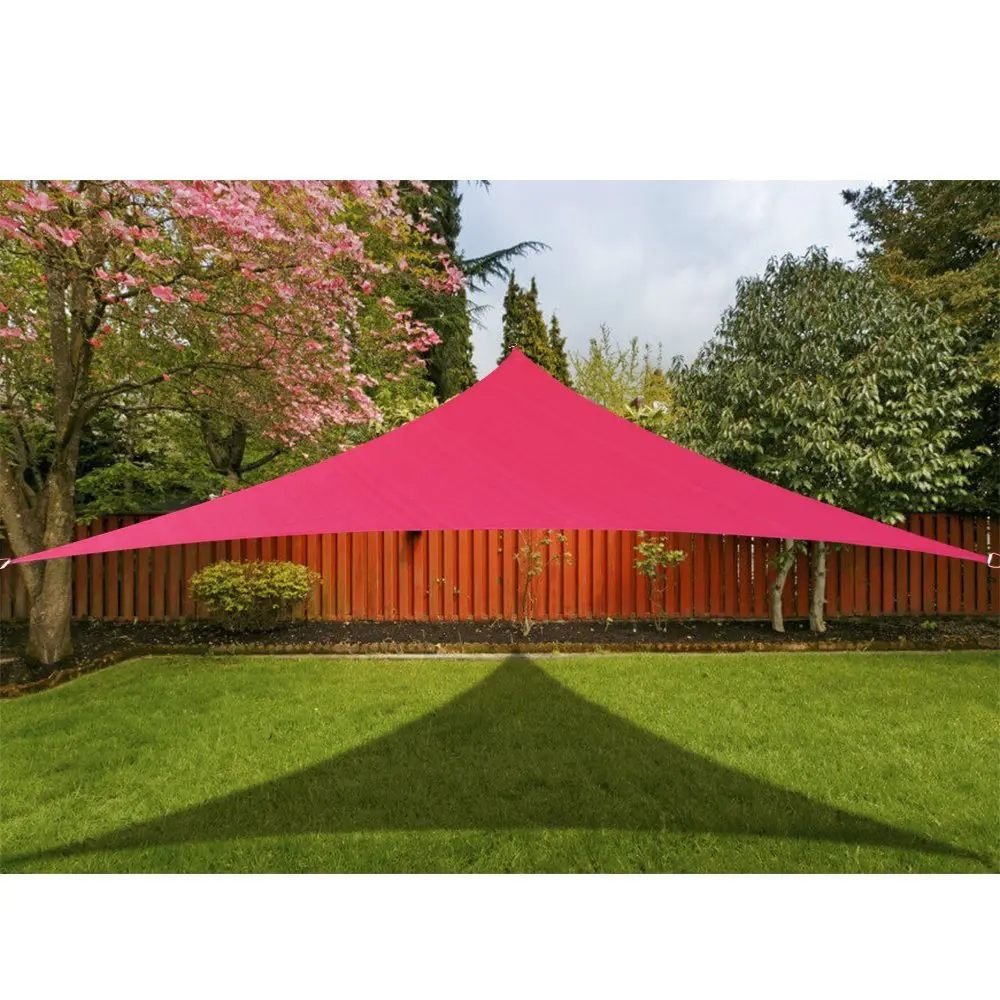 Waterproof Sun Shade Sail Patio Canopy Cover Awning Shelter -Pear Green / Pecan Brown / Muddy water / Forest Green