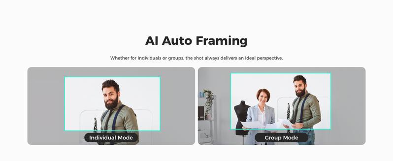 OBSBOT Meet SE 1080P Webcam with AI Framing Streaming Camera, 1/2.8" Sensor, Beauty Mode, Gesture Control, DOL HDR, Web Camera for Desktop and Gaming