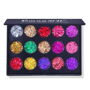 【Lucky Bag】CmaaDu 15-Color Eyeshadow Palette —— Glitter Eyeshadow Palette, Suitable for Beginners, Makeup Enthusiasts & Pros, 15 Unique Shades, Versatile Sparkle Colors!