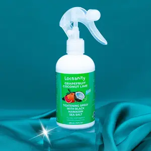 Locsanity Grapefruit Coconut Lime Moisturizing & Tightening Spray Mist w/ Black Hawaiian Sea Salt Daily Hydrating Nourishing Moisture Moisturizer Oil Plant Skin Repair Hydrate