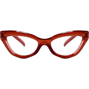 Cat-eye Style Reading Glasses for Women Chic Readers - Red +0.50