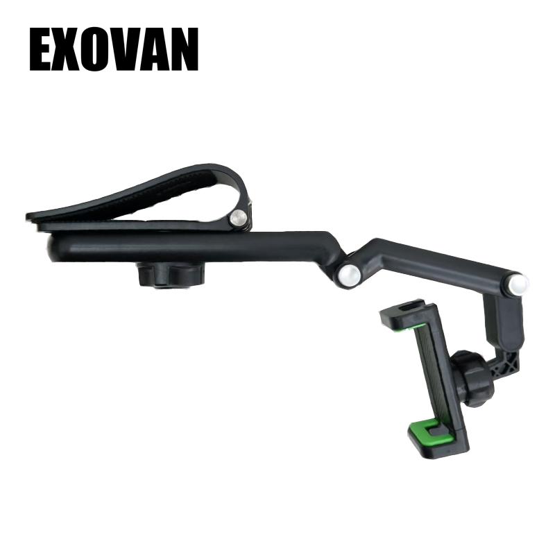 New 1080° Multi-function Sun Visor Universal 360 Degree Rotating Phone Holder Suitable for Any Scene Car Holder - Rotatable and Retractable, Auto Accessories, Accessories For Car