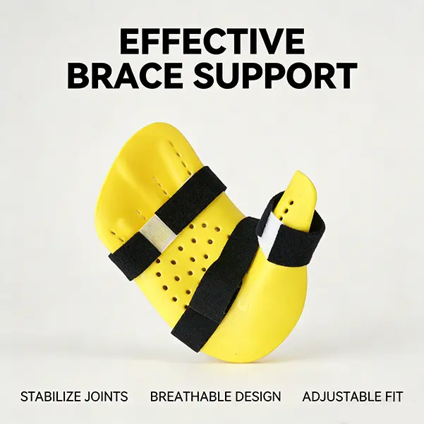 Advanced Rest Position Finger Splint, Finger Separator & Deformity Corrector with Support, Paralysis Rehabilitation Healthcare Hand Tool for Fitness Strength Training