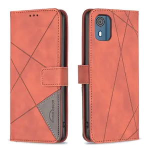 Suitable for Nokia models such as the NOKIA C02/HMD Pulse/PRO/PLUS/G42/G310/C110/C12/C22/C32/G22/C21/G21/ G20 This wallet-style phone case features a flip-cover design and a premium feel making it suitable for both men and women