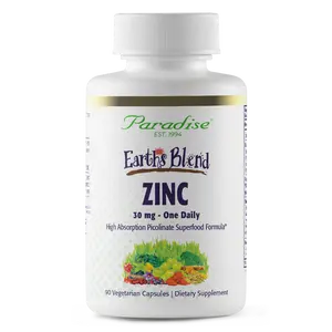 Paradise Herbs & Essential - Earth’s Blend Zinc Picolinate