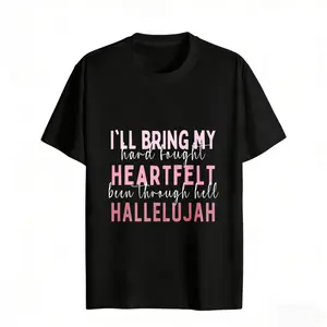 I'M A MOM GRANDMA AND A GREAT GRANDMA NOTHING SCARES ME Women's Graphic Tee Casual Fashion Cotton T-Shirt Regular Fit Crew Neck Short Sleeve Trendy Style T-Shirt For summer Everyday Wear rachel new outfit