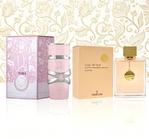 Armaf Club De Nuit Lattafa Yara Unisex EDP Perfume Set 105ml Long Lasting Elegant Daily Casual Fragrance Gift Kit