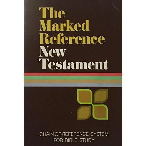 USED Book - The Marked Reference New Testament by Texas Instruments (Paperback)